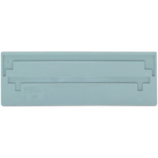 Separator plate, 2 mm thick, oversized, gray