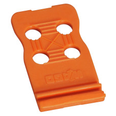 Strain Relief Plate, 12.5 mm Wide Orange