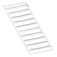 WMB Multiple Marking System, Horizontal Marking 1 ... 50 (2X) White