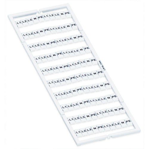 WMB marking card, as card, MARKED, white