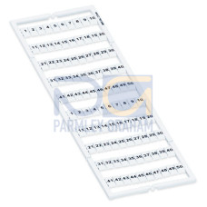 WMB marking card, as card, MARKED, white