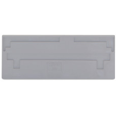 Separator Plate, 2 mm Thick Oversized Gray