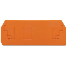 End And Intermediate Plate, 2.5 mm Thick Orange