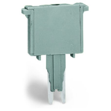 Empty component plug housing, gray