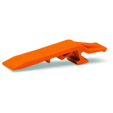 Locking Lever, Can Be Snapped On 1-Cond. Fem. Plugs 2 Poles And More Orange