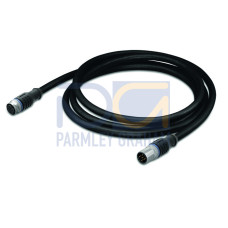 Sensor/Actuator cable, M12A socket,  straight, M12A plug,  straight