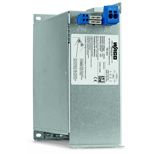 Lead-acid AGM battery module, 24 VDC input voltage, 40 A output current