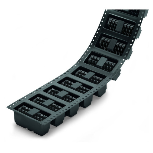 THR PCB terminal block, push-button, 1.5 mm&sup2;, black