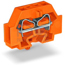 2-conductor terminal block, without push-buttons, with snap-in mounting foot