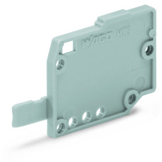 End plate, 1.5 mm thick, gray