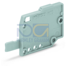 End Plate, 1.5 mm Thick Gray