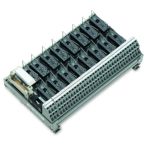 Interface module for system wiring, Pluggable connector per DIN 41651, Male connector