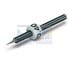 Graver, for engraver, 0.2 mm graver width, silver-colored