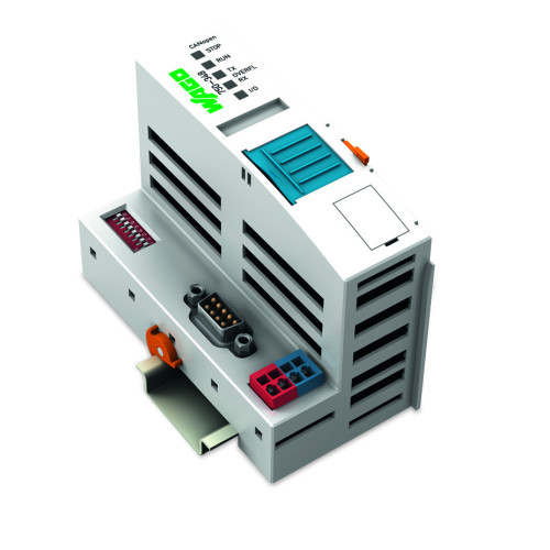 Fieldbus Coupler CANopen, D-Sub, ECO, light gray