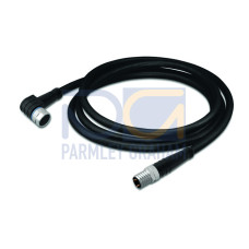 Sensor/Actuator cable, M8 socket,  angled, M8 plug,  straight