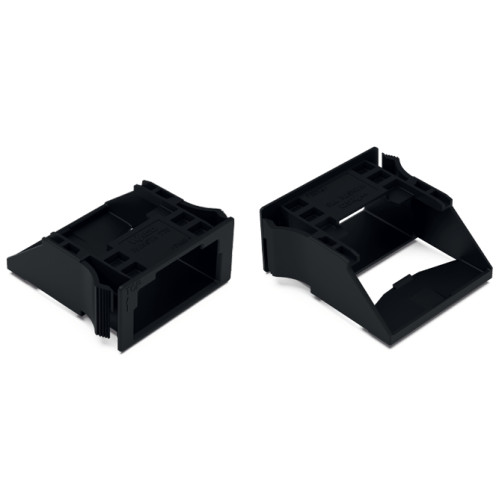 Snap-in frame, 3-pole, 1.0  3.0 mm, black