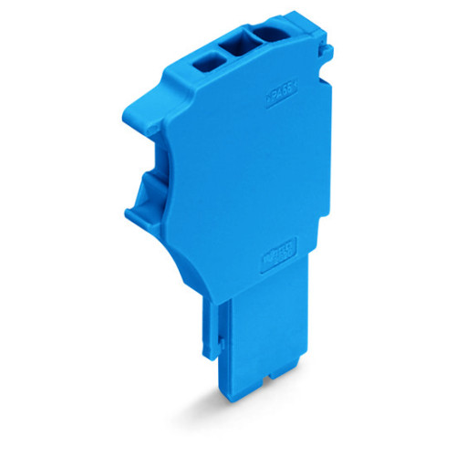 Start module for 1-conductor female connector, Push-in CAGE CLAMP&reg;, 1.5 mm&sup2;, blue