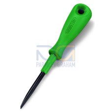 Operating tool, Blade: 2.5 x 0.4 mm, with a partially insulated shaft, multi-colored