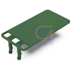 Marker card, Plastic, green