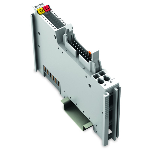 8-channel digital input/output, 24 VDC, 0.5 A, Ribbon cable