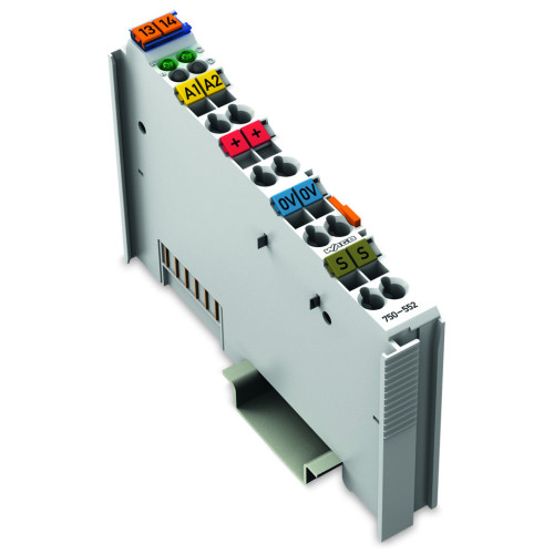 2-channel analog output, 0  20 mA, light gray