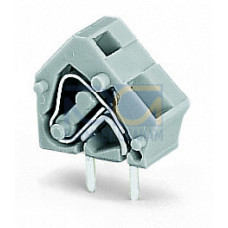 Stackable PCB terminal block, 2.5 mm&sup2;, Pin spacing 7.5/7.62 mm, brown