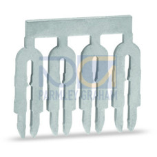 Jumper, 2-way, unplated, silver-colored