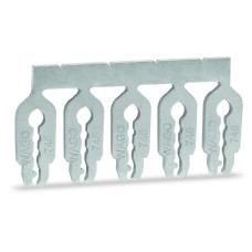 Jumper, 2-way, unplated, silver-colored