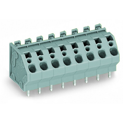 PCB terminal block, 4 mm&sup2;, Pin spacing 7.5 mm, blue