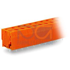 PCB terminal block, 2.5 mm&sup2;, Pin spacing 7.62 mm, orange