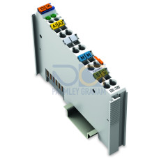 2-channel analog output, 0 ... 10 VDC, S5 PLC data format, light gray
