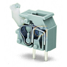 Stackable PCB terminal block, push-button, 2.5 mm&sup2;, black