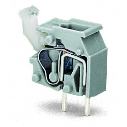 Stackable PCB terminal block, push-button, 2.5 mm&sup2;, black