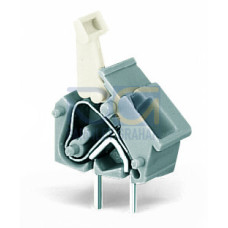 Stackable PCB terminal block, push-button, 2.5 mm&sup2;, red