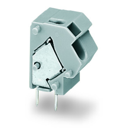 Stackable PCB terminal block, 2.5 mm&sup2;, Pin spacing 10/10.16 mm, gray