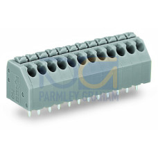 PCB terminal block, push-button, 1.5 mm&sup2;, orange