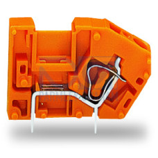 Stackable PCB terminal block, with commoning option, 2.5 mm&sup2;, orange