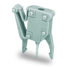 Test Plug Adapter, Suitable For 255, 256 And 257 Series 1-Pole Gray