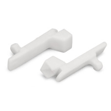 Coding key, snap-on type, white