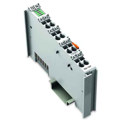 8-channel digital output, 24 VDC, 0.5 A, Diagnostics