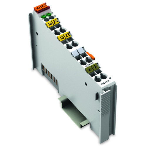 2-channel digital output AC 250 V 2.0 APotential-freeRelay, 2 make contacts