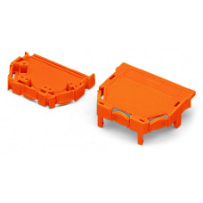Snap-On Type Strain Relief Housing, Suitable For 3.81 mm Pin Spacing 10-Pole Orange