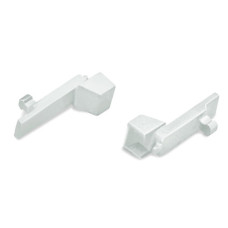 Coding key, to be snapped above top level, white