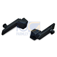 Coding key, to be snapped above top level, black