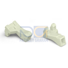 Coding key, snap-on type, light gray