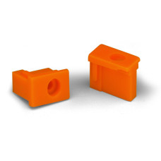 Locking device, for male connectors, 1 part, orange