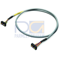 Connection cable, 16-pole, Pluggable connector per DIN 41651