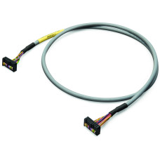 Connection cable, 16-pole, Pluggable connector per DIN 41651, 16-pole, Pluggable connector per DIN 4