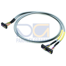 System cable, for WAGO-I/O-SYSTEM, 750 Series, 2 x 8 analog inputs or outputs
