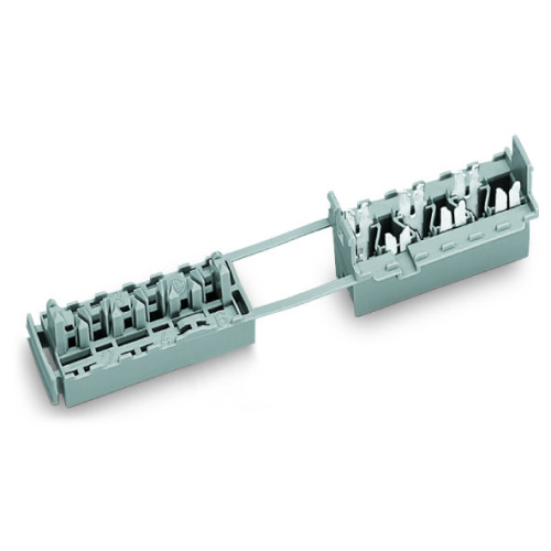 Socket, 6-pole, gray